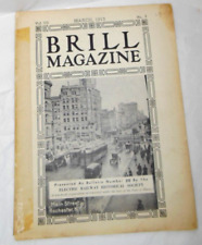 1913 Brill Magazine March Electric Railway Historical Society ERHS picture