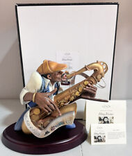 Lenox Ebony Visions SOUL TRAIN Frank Morrison Sax First Issue Figurine New picture