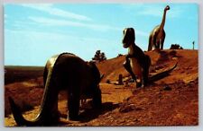 eStampsNet - Dinosaur Park Rapid City DS Postcard picture