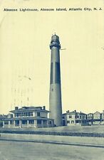 Absecon Lighthouse Absecon Island Atlantic City New Jersey 1911 Postcard picture