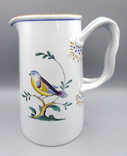 Spode Fine Stone Pitcher / Jug - Queen's Bird Pattern Never Used picture