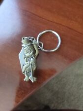 Vintage Donald Duck Mini Pocket Knife Metal Cute Micro Keychain Rare picture