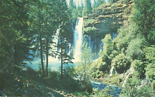 MacArthur Burney State Park CA California, Burney Falls, Vintage Postcard picture
