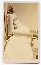 CDV Photo - Cute Baby-Mary Louise, 4 mo - Boston, MASS picture