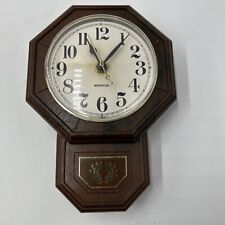 MCM 70’s Vintage Spartus Wall Clock | With Sweeping Second Hand | Works picture