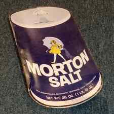 Vintage Morton Salt Spiral Bound Notebook Can Temporaries 16