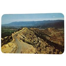 Postcard Famous Skyline Drive At Canon City Colorado Chrome Unposted picture