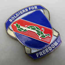43D ADJUTANT GENERAL BATTALION SOLDIERS FOR FREEDOM CHALLENGE COIN picture