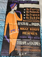 Poster Le Comité Français de l'elegance Festival De Paris Collection Hermès picture