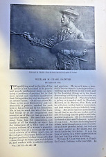 1889 Artist William M. Chase illustrated picture