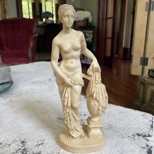 Vintage A. Santini Italy  Bath Woman Sculpture -  Nude Woman - 9.5” Sculpture picture