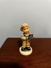 VINTAGE 2003 HUMMEL GOEBEL PORCELAIN FIGURINE FIRST ISSUE MY TOY TRAIN picture