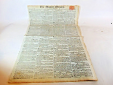Original 1806 London Newspaper The Morning Chronicle Bonaparte Prussia 1st Nov picture