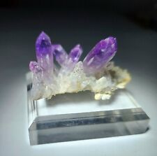 ***FANTASTIC-Sparkling Purple Amethyst crystals on matrix, mine Mexico*** picture