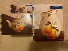 Traditional Italian Look Pitcher Never Used In Box picture