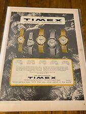 Vintage 1955 Timex Watch ad picture