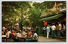 c1980s Pat O'Briens Bar Courtyard Vieux Carre New Orleans Louisiana LA Postcard picture