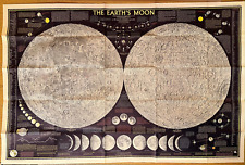 National Geographic Vintage Wall Map: The Earth’s Moon (1969)  picture