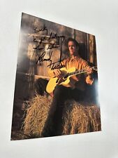 RANDY TRAVIS  SIGNED 8 X 10  AUTHENTIC PERSONALIZED AUTOGRAPH PHOTO picture