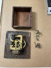 Antique Homebrew Self Winding ? Clock Movement Parts #1 Watchman ? Alarm? picture