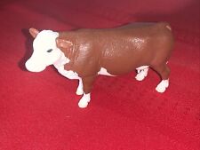 2017 Schleich Retired Brown &White Hereford Cow Farm Figurine 5