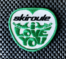 SKIROULE SNOWMOBILES CANADA EMBROIDERED SEW ON ONLY PATCH CLOSED 3 1/4