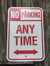 No Parking Any Time Street Sign - Brand New - Metal - Multiple Available picture