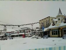 BEAUTIFUL PHOTO POST CARD DOWNTOWN POULSBO IN WINTER POULSBO WA. picture