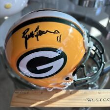 Brett Favre Signed Green Bay Packers Mini Helmet  picture