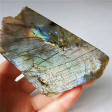 TOP 106G Natural Purple Rainbow Labradorite Crystal Polished Stone Healing YO21 picture