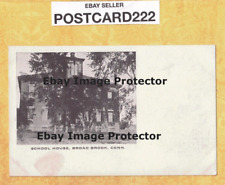 CT Broad Brook East Windsor area 1901-09 udb antique postcard Connecticut educat picture