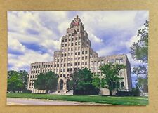 Postcard blank Staley Museum Decatur, Illinois 4x6 with description picture