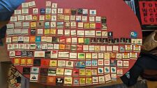 Lot of 164 Vintage Front Strike Matchbooks - Unstruck, Struck, Full, and Partial picture