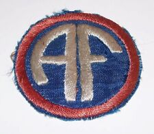 ORIGINAL WW2 ITALIAN MADE SATIN ALLIED FORCE HQ MEDITERRANEAN THEATER PATCH picture