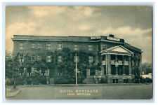 c1940s Hotel Montague, Caro Michigan MI Advertising Unposted Postcard picture