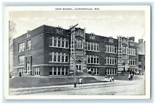 1949 High School, Clintonville Wisconsin WI Posted Vintage Postcard picture