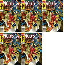 Wolverine #42 Newsstand Cover (1988-2003) Marvel Comics - 5 Comics picture