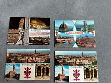 4 1970’s  Firenze Florence Italy Europe Foreign Greeting From Postcards picture