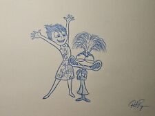 Disney Pixar Inside Out 2 Joy Anxiety Drawing/sketch  hand made/drawn art  picture