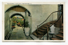 OLD STAIRWAY PATIO ROYAL NEW ORLEANS LA FORMERLY HOME OF FIRST BANK BUILDING picture