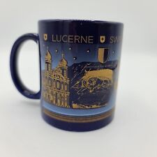 Lucerne Switzerland Gold Landscape City Scape Graphic Cup Mug picture