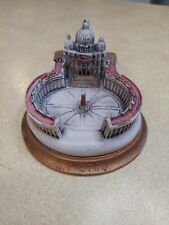 Vintage St Peter’s Basilica Vatican Rome Souvenir Resin Model Replica Figurine  picture