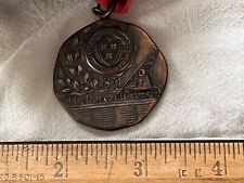 1945 Harvard University Crimson newspaper medal picture