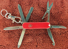 Victorinox Red MiniChamp I Swiss Army Pocket Knives Folding 58mm Pen & Keychain picture