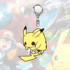 Cute Kawaii Pikachu Pokemon Anime Acrylic Keychain picture