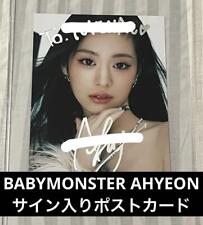 BABYMONSTER Ahyun Autographed Postcard picture