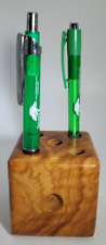 Gorgeous Stain on the Beautiful Solid Wood Dice Pen and Pencil Holder picture