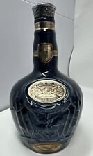 Chivas Brothers Royal Salute21 Scotch Whiskey Blue Spode Empty Bottle 750mL picture