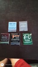 5 Vintage Old Los Angeles Night Spots Matchbooks picture