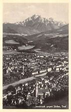 Innsbruck Tirol~Tyrol Austria~Birdseye Panorama~Real Photo Postcard~RPPC picture